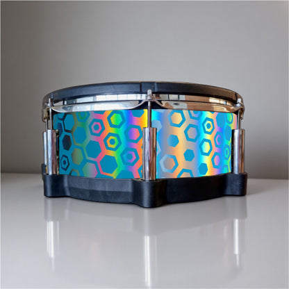 Hexagonal Fade Drum Wrap
