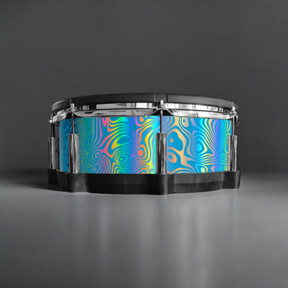 Psychedelic Swirl Drum Wrap