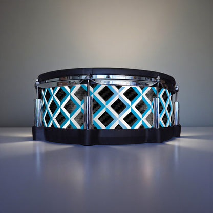 3D Tile Drum Wrap (White Base)