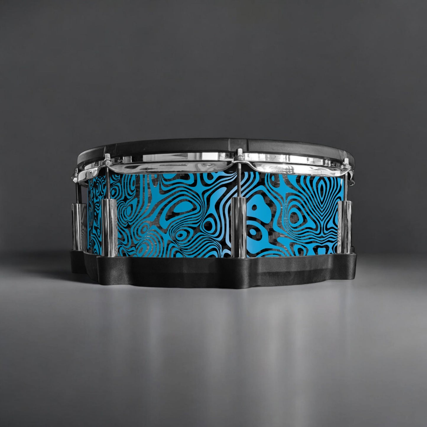 Psychedelic Swirl Drum Wrap