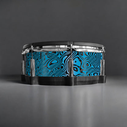 Psychedelic Swirl Drum Wrap