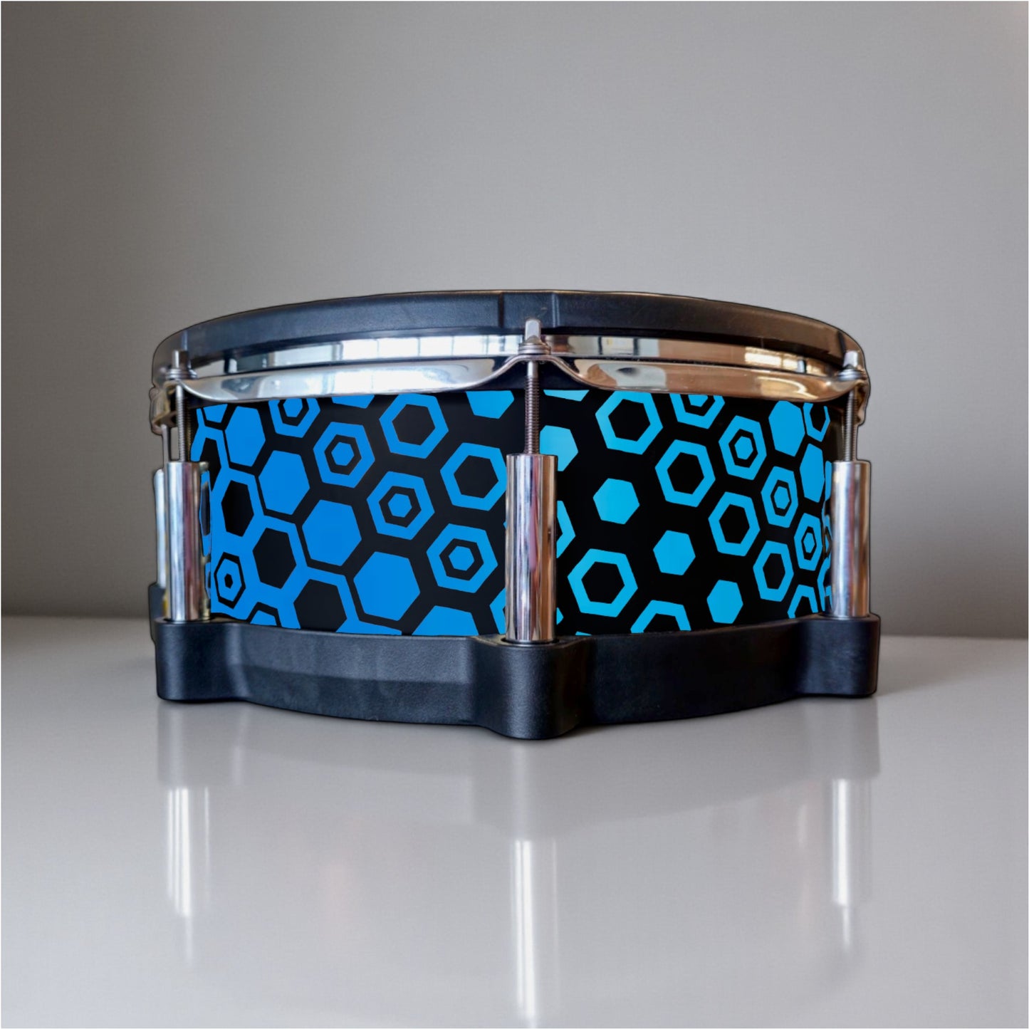 Hexagonal Fade Drum Wrap