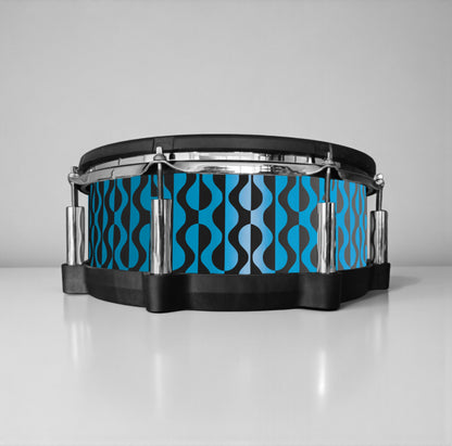 Negative Circles Drum Wrap