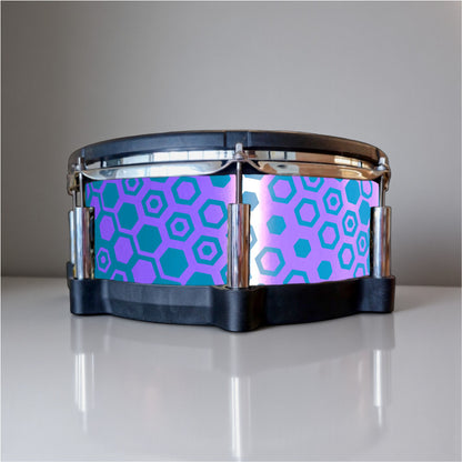 Hexagonal Fade Drum Wrap