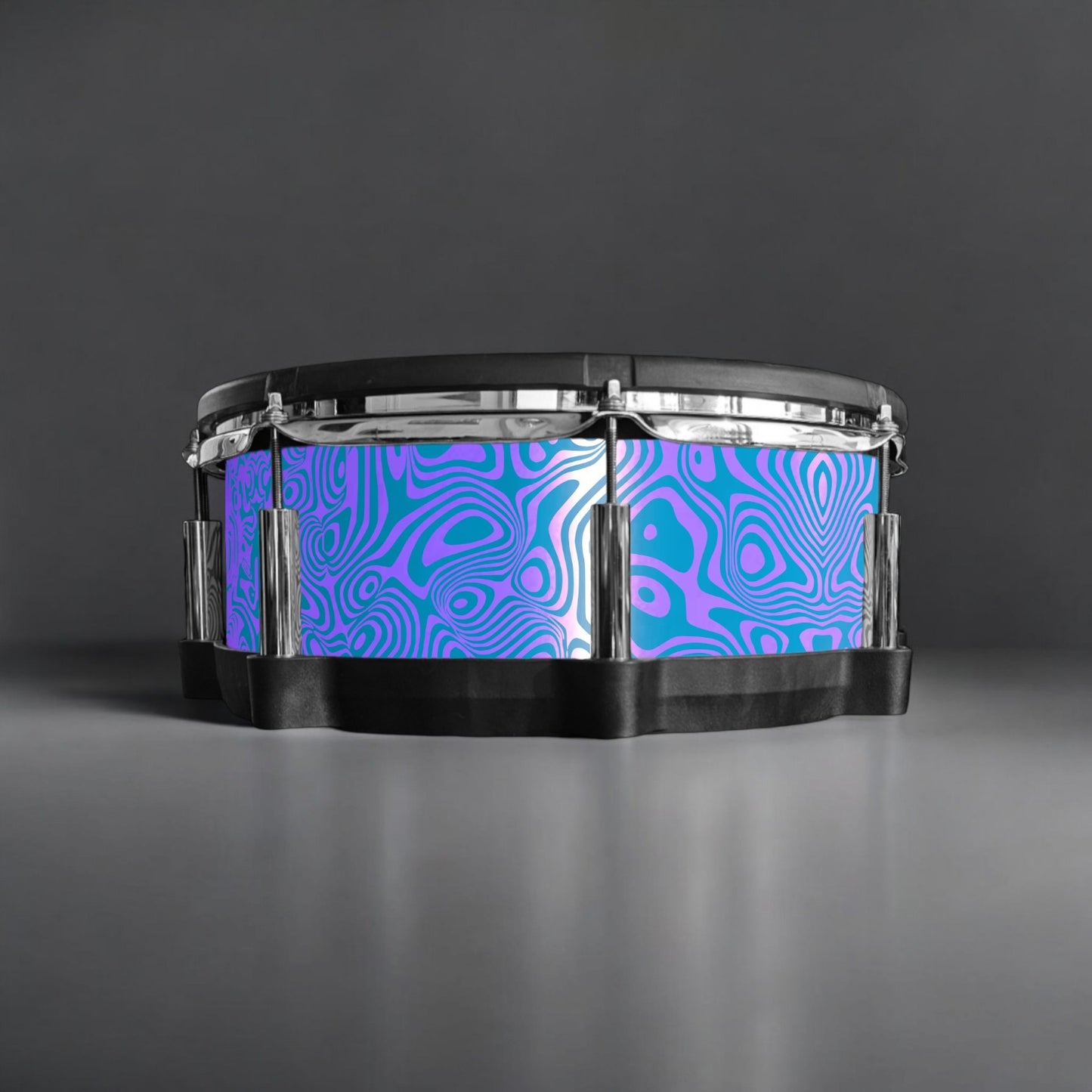 Psychedelic Swirl Drum Wrap