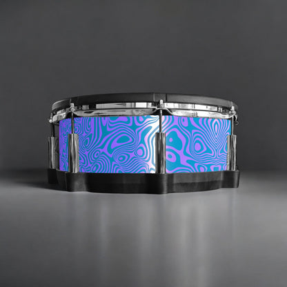 Psychedelic Swirl Drum Wrap