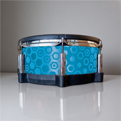 Hexagonal Fade Drum Wrap