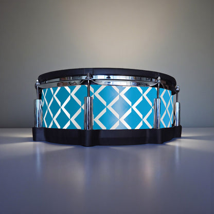 3D Tile Drum Wrap (White Base)