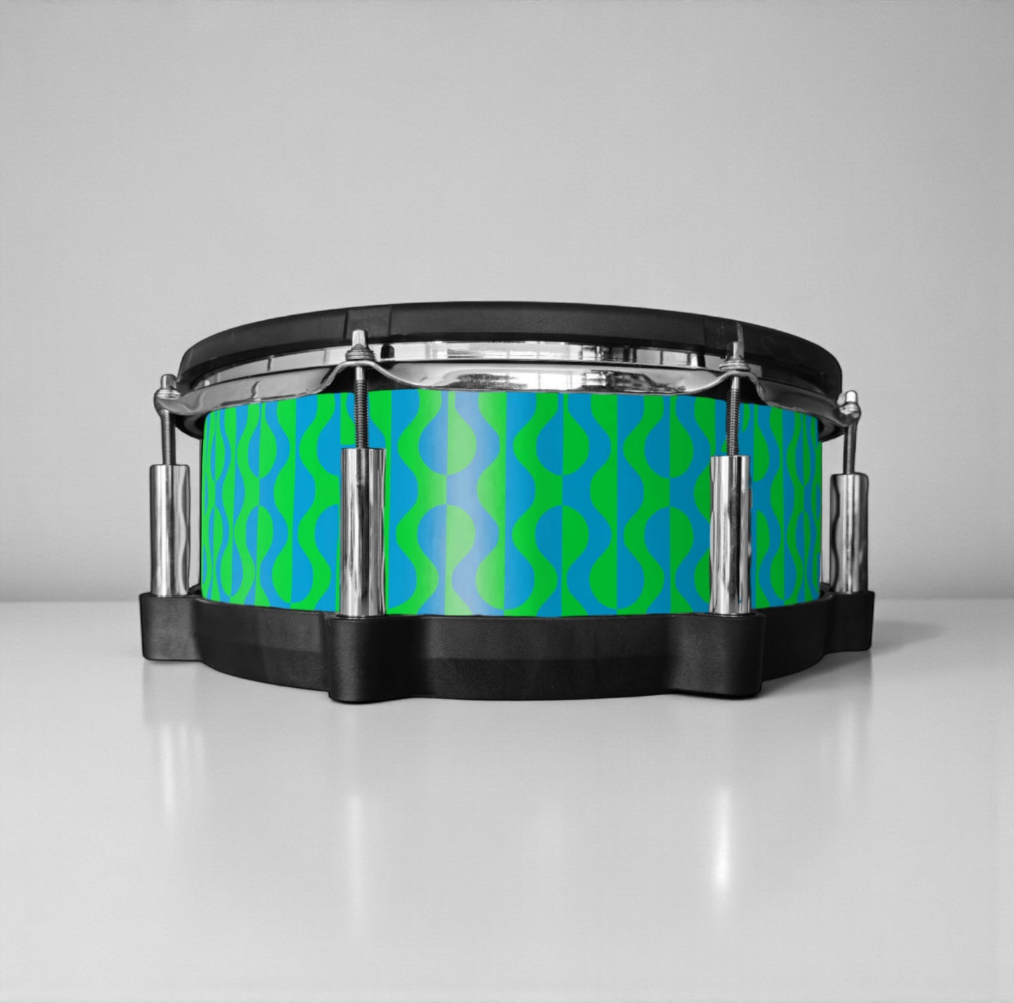 Negative Circles Drum Wrap