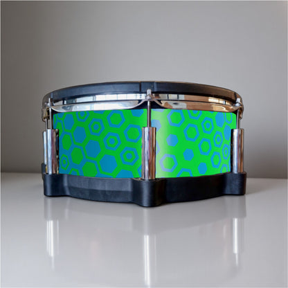 Hexagonal Fade Drum Wrap