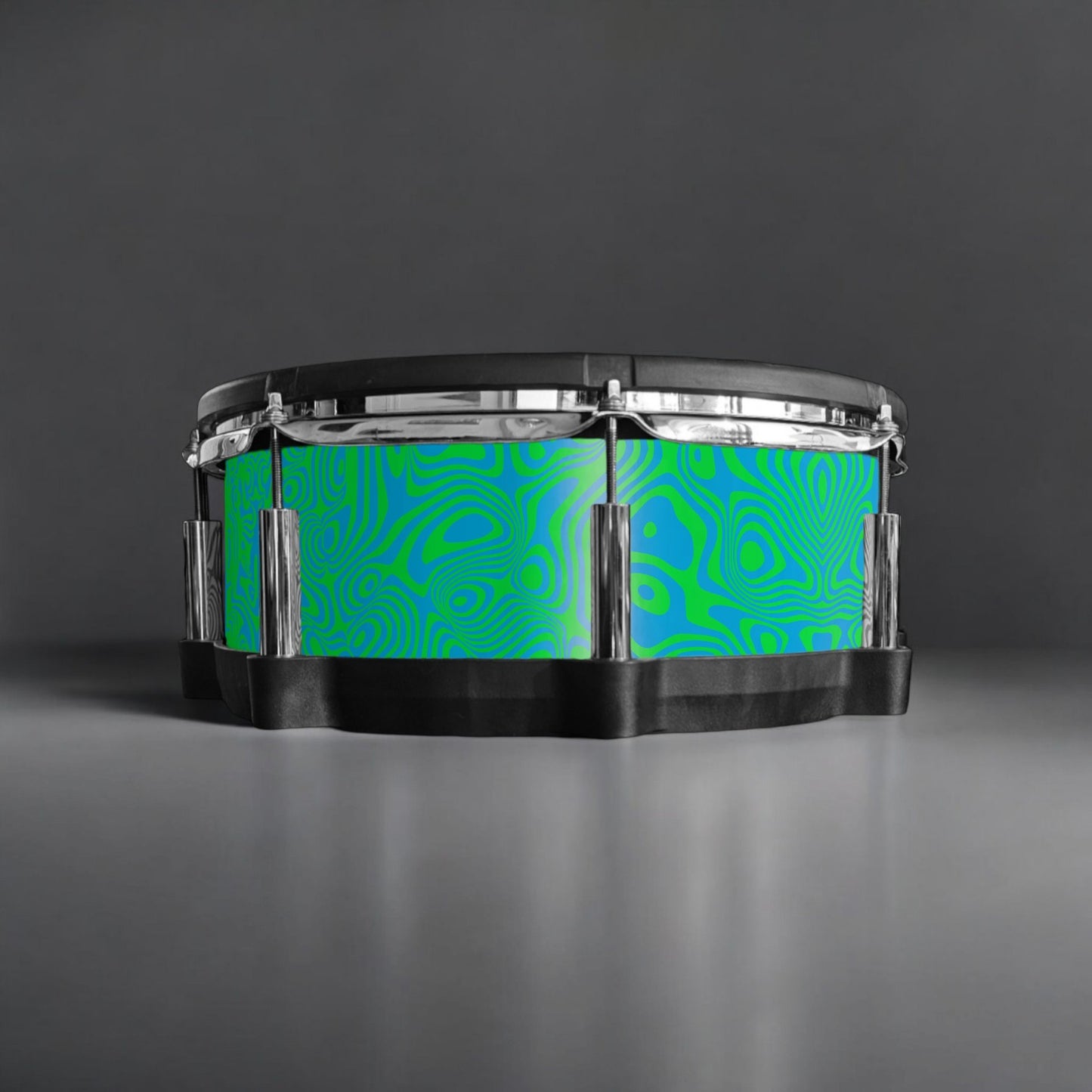 Psychedelic Swirl Drum Wrap