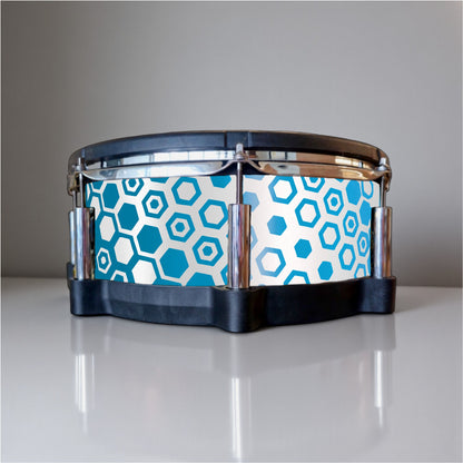 Hexagonal Fade Drum Wrap