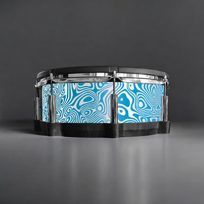 Psychedelic Swirl Drum Wrap