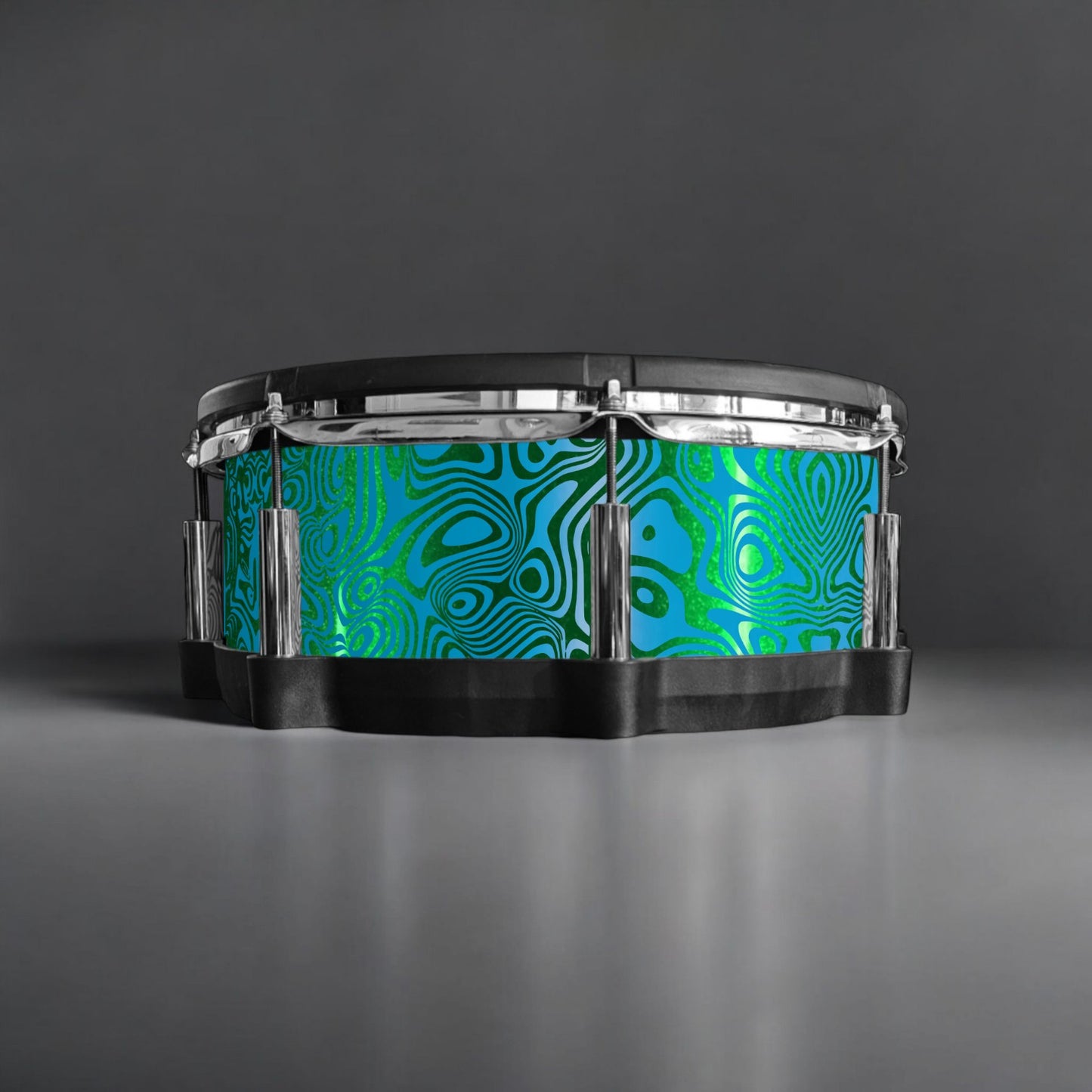 Psychedelic Swirl Drum Wrap