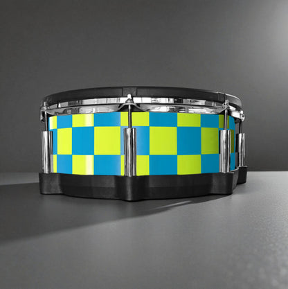Checkerboard Drum Wrap