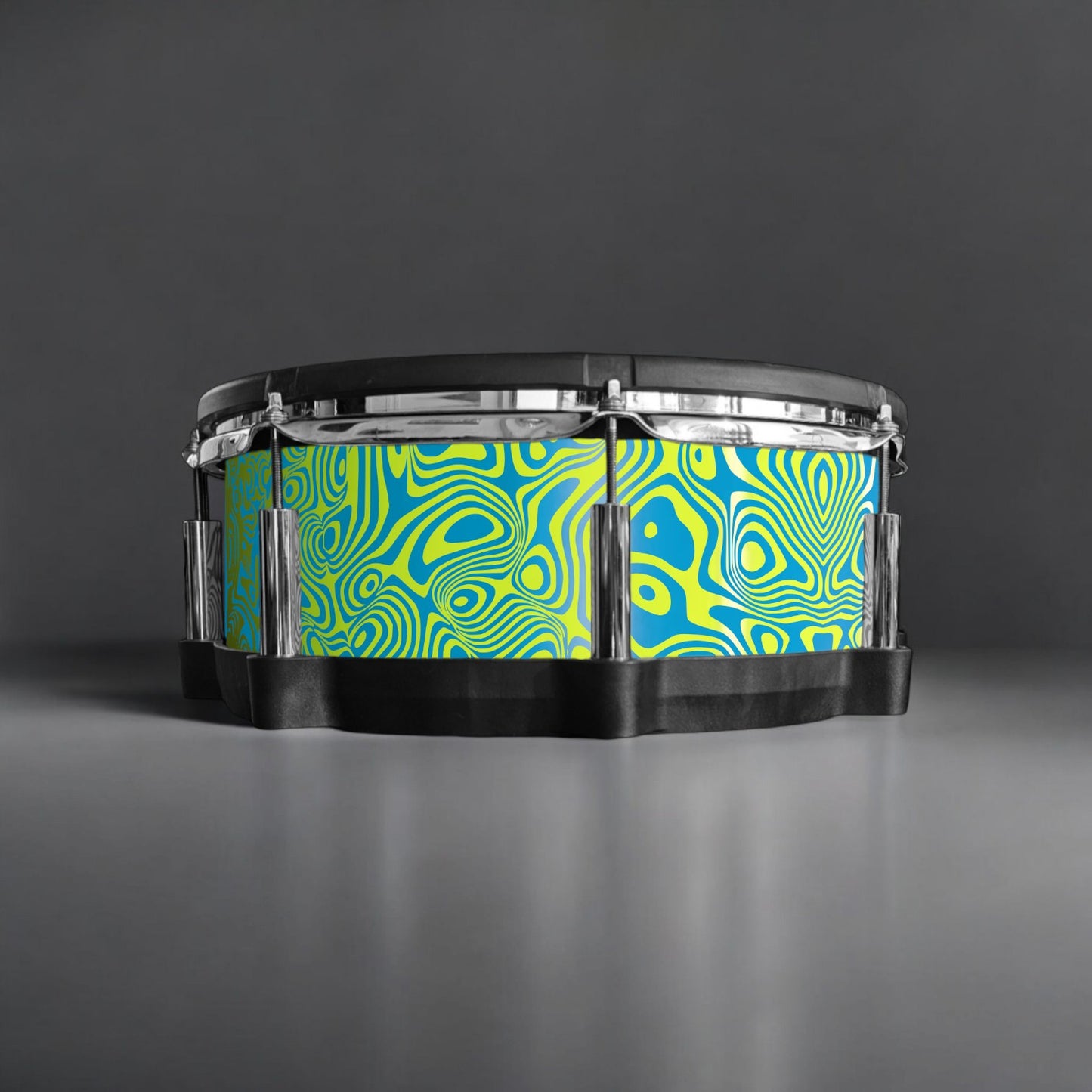 Psychedelic Swirl Drum Wrap