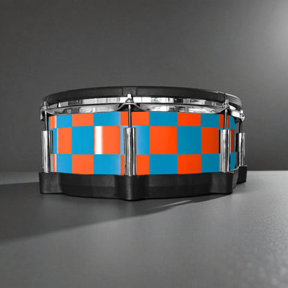 Checkerboard Drum Wrap