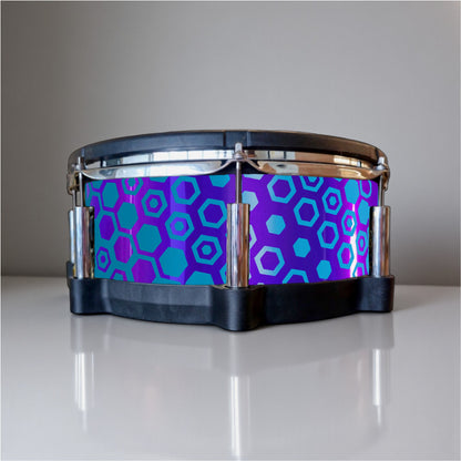 Hexagonal Fade Drum Wrap