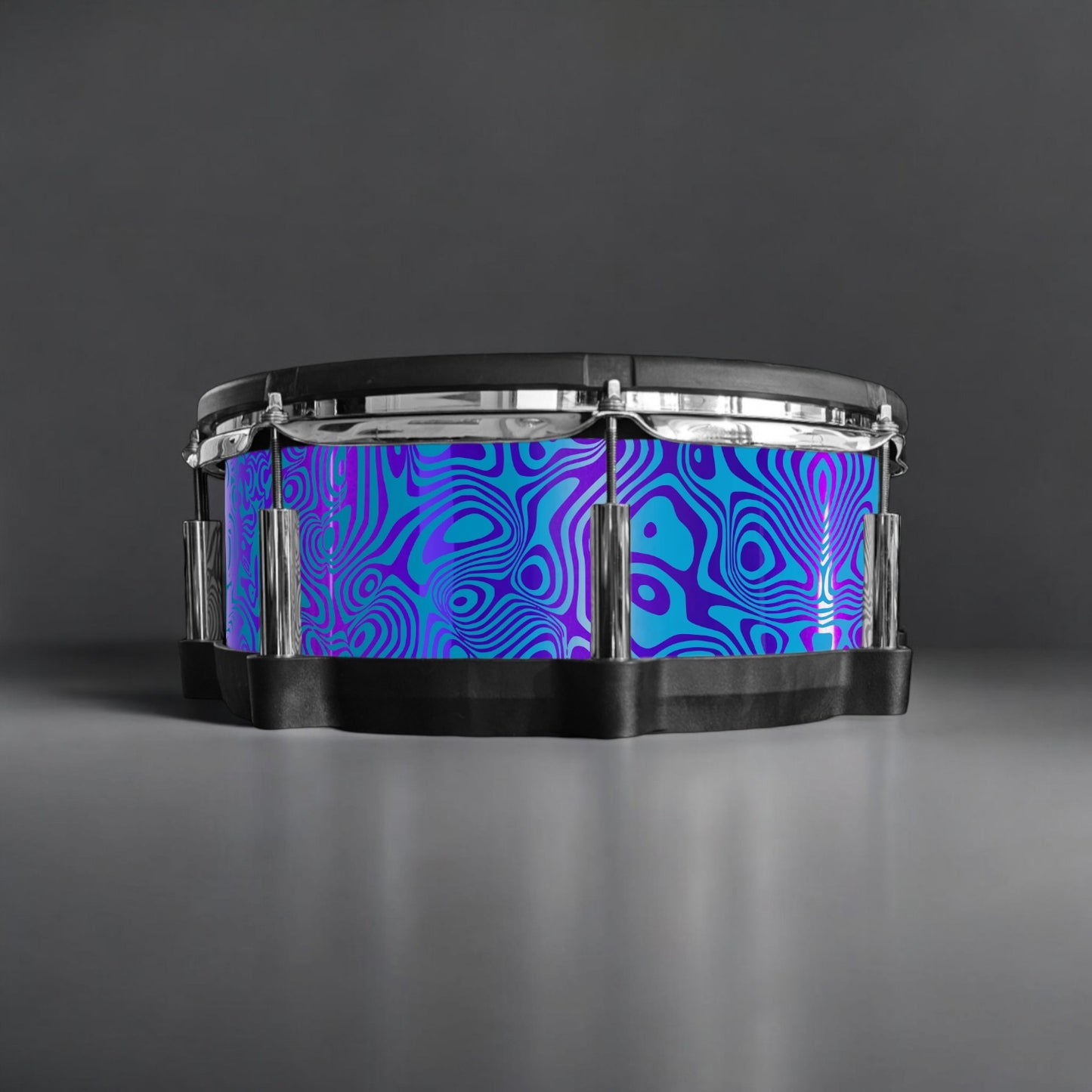 Psychedelic Swirl Drum Wrap