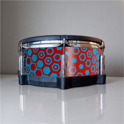 Hexagonal Fade Drum Wrap