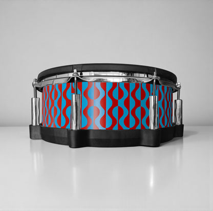 Negative Circles Drum Wrap