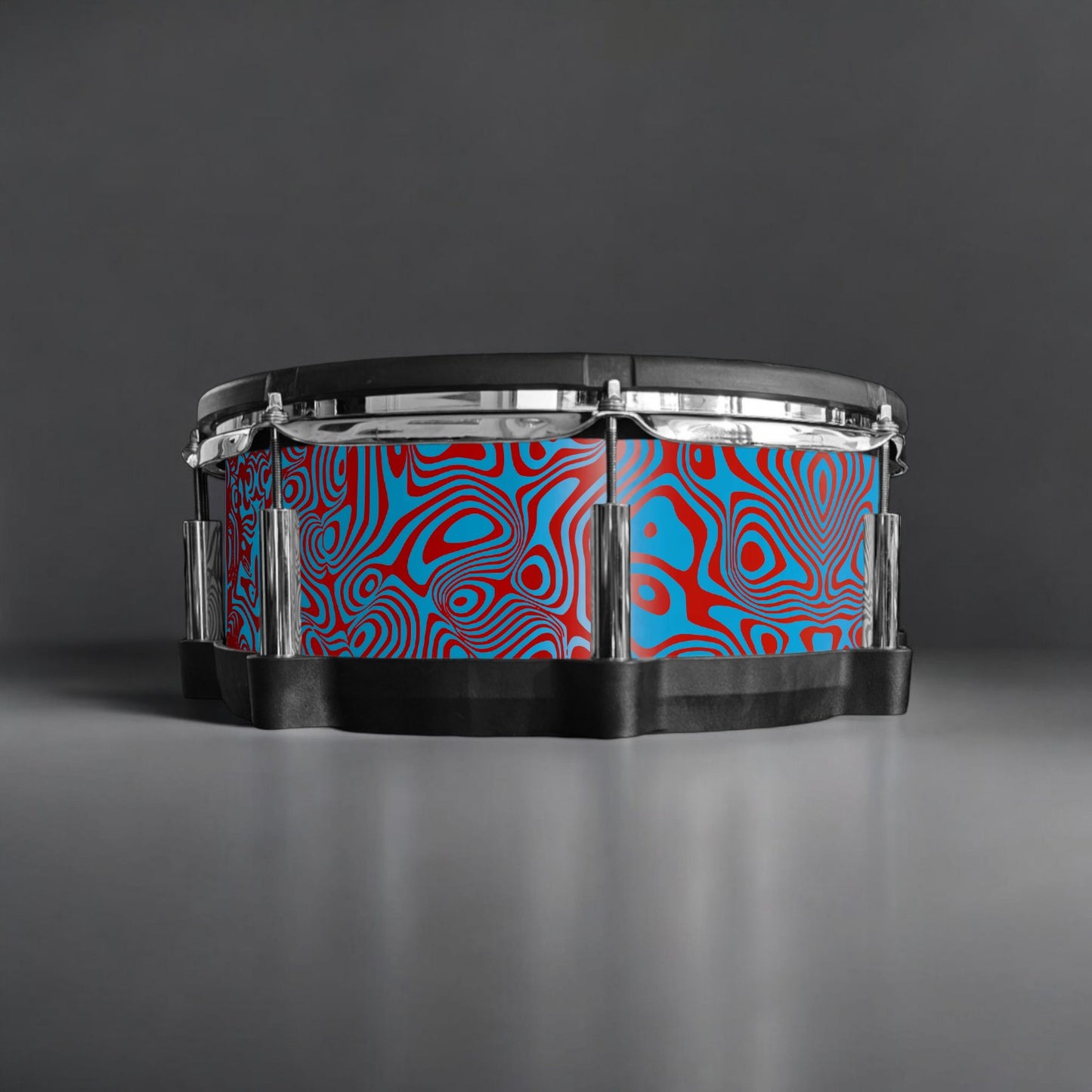 Psychedelic Swirl Drum Wrap