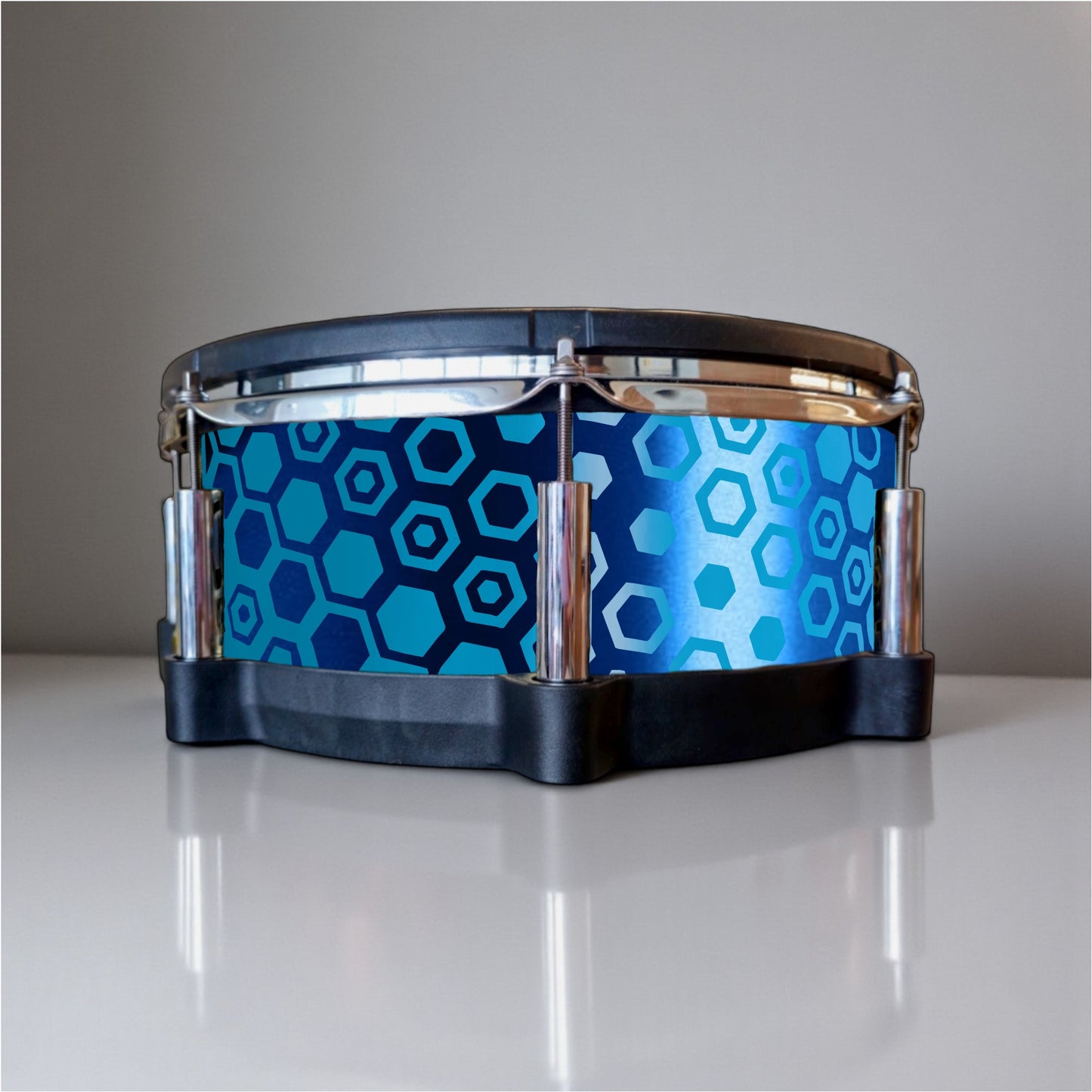 Hexagonal Fade Drum Wrap