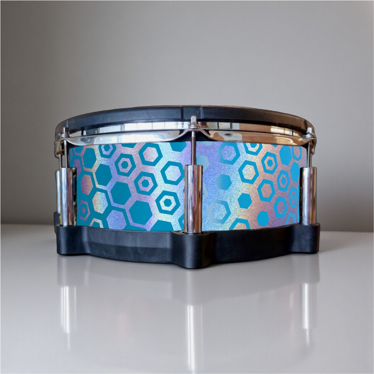 Hexagonal Fade Drum Wrap