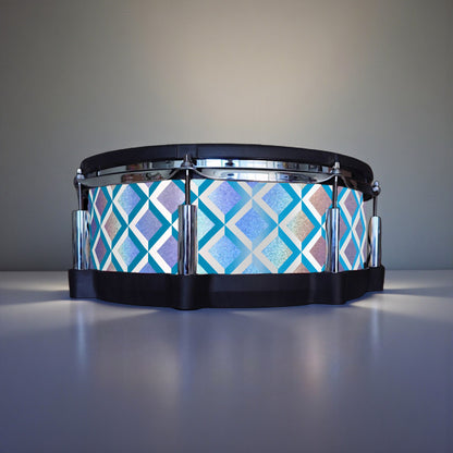 3D Tile Drum Wrap (White Base)