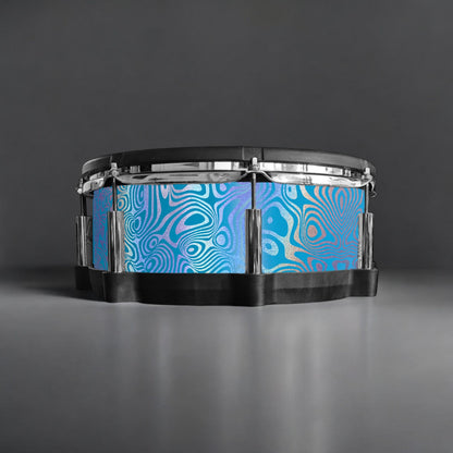 Psychedelic Swirl Drum Wrap