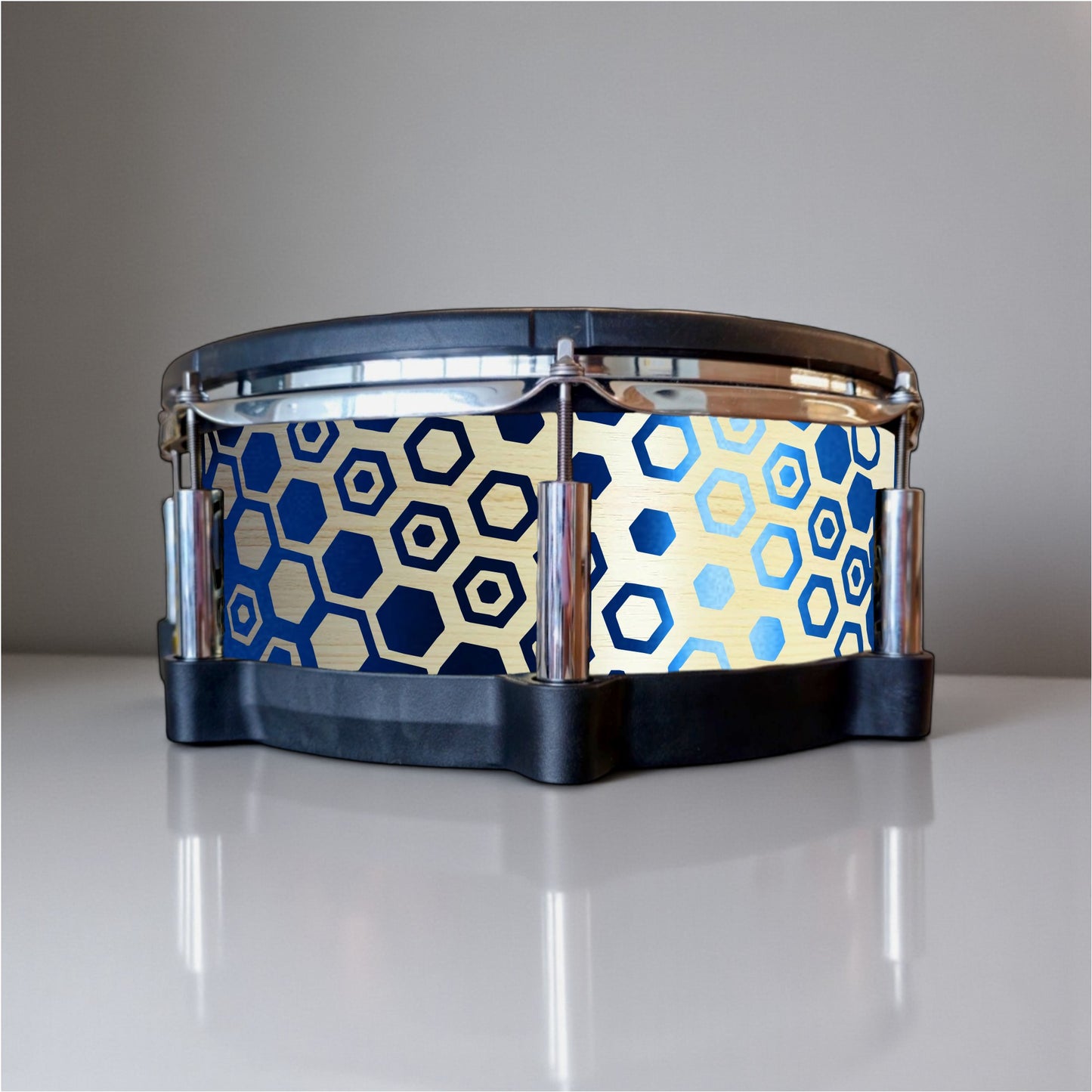 Hexagonal Fade Drum Wrap