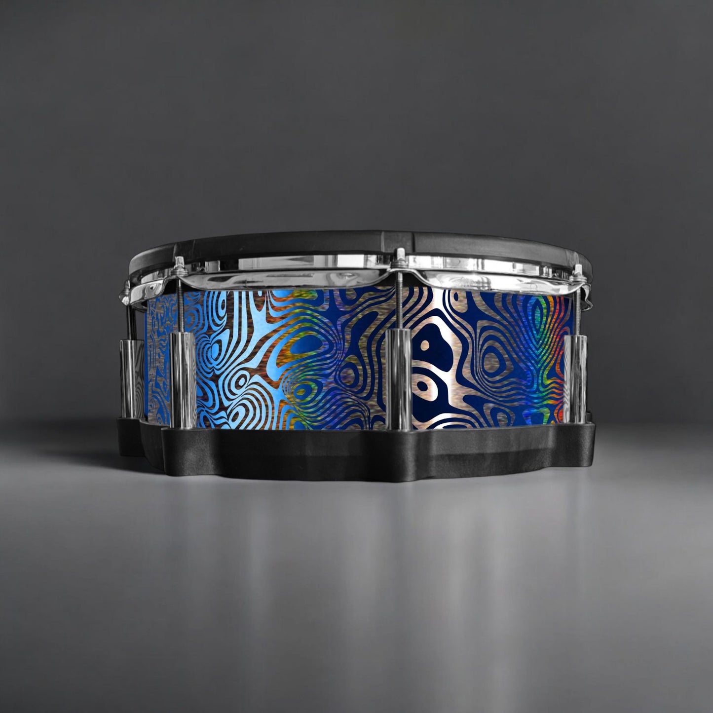 Psychedelic Swirl Drum Wrap