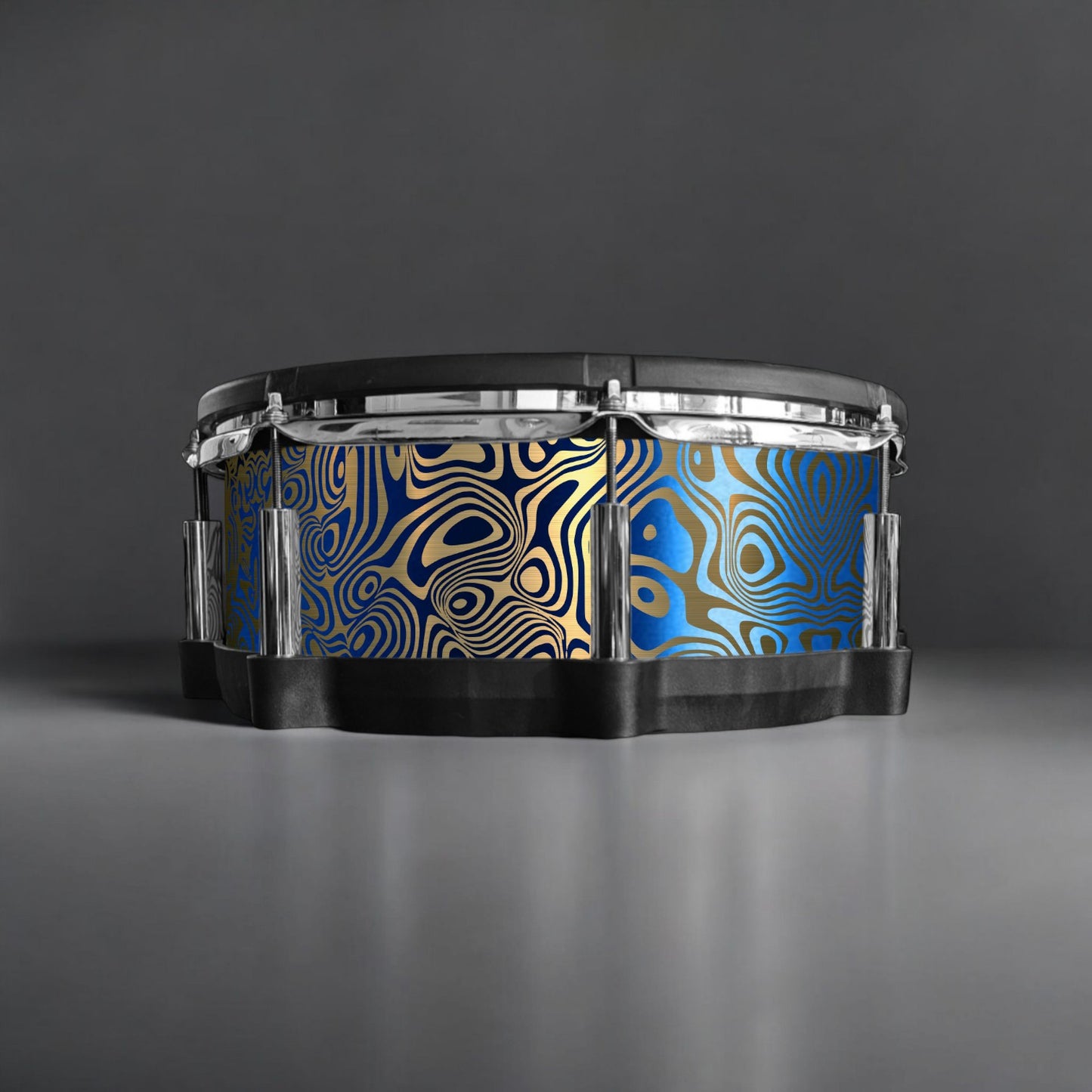 Psychedelic Swirl Drum Wrap