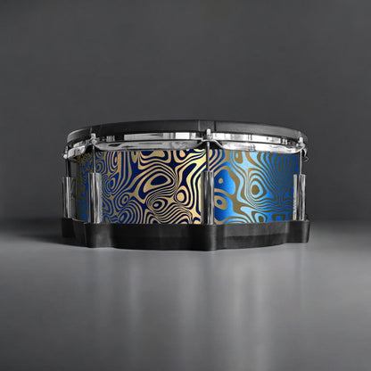 Psychedelic Swirl Drum Wrap