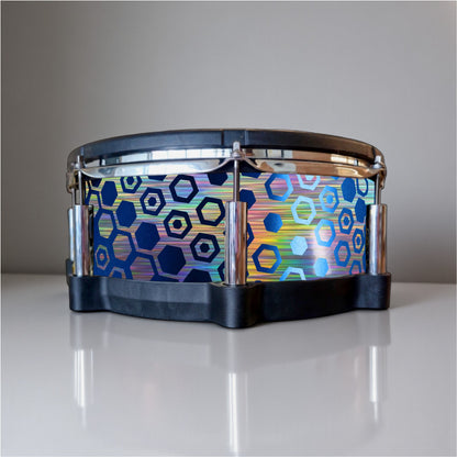 Hexagonal Fade Drum Wrap