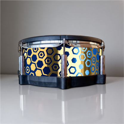 Hexagonal Fade Drum Wrap