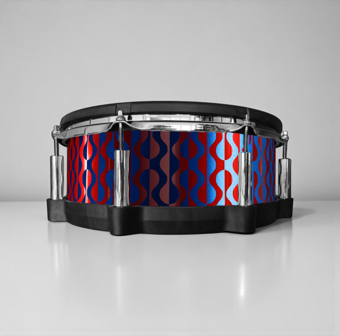 Negative Circles Drum Wrap