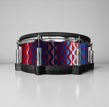 Negative Circles Drum Wrap