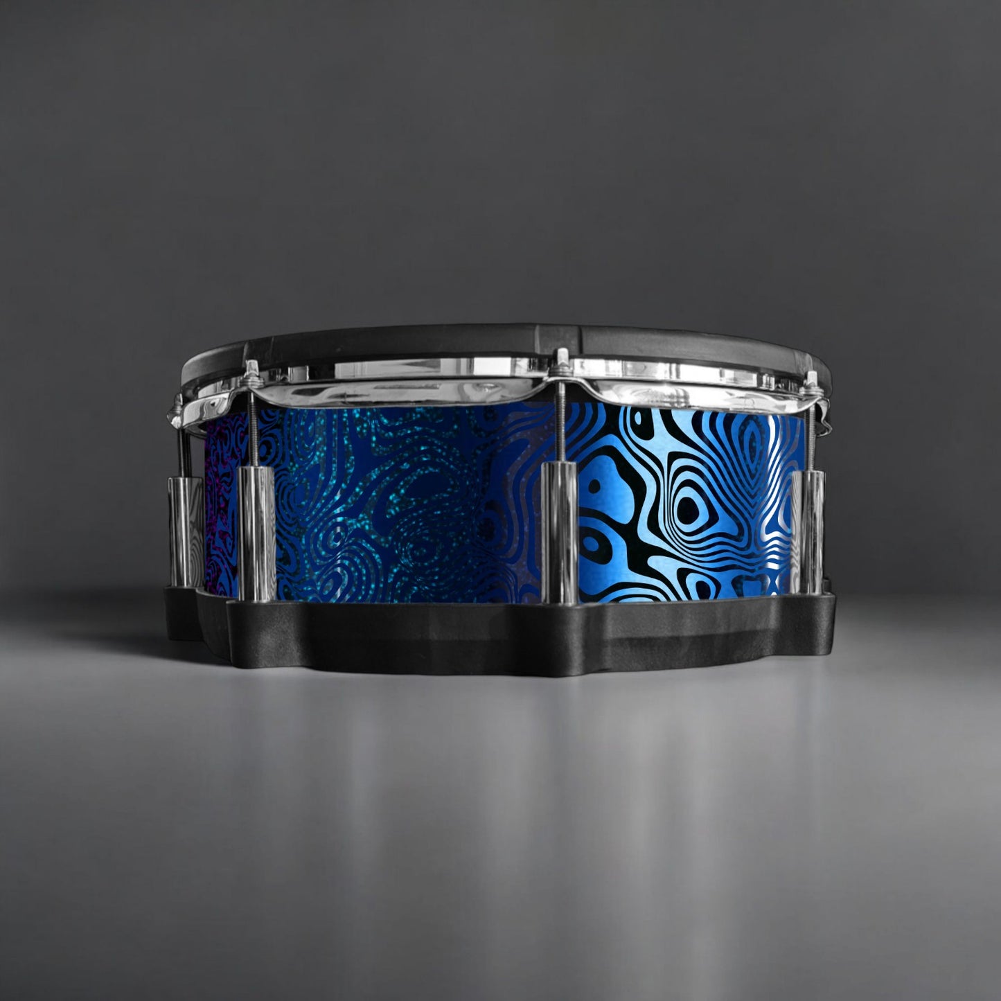 Psychedelic Swirl Drum Wrap