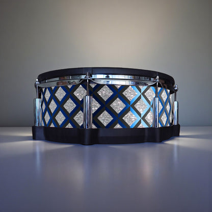 3D Tile Drum Wrap (Black Base)
