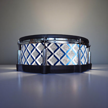 3D Tile Drum Wrap (White Base)