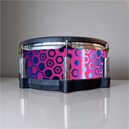 Hexagonal Fade Drum Wrap