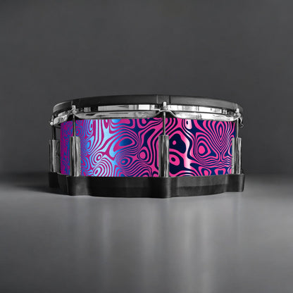 Psychedelic Swirl Drum Wrap