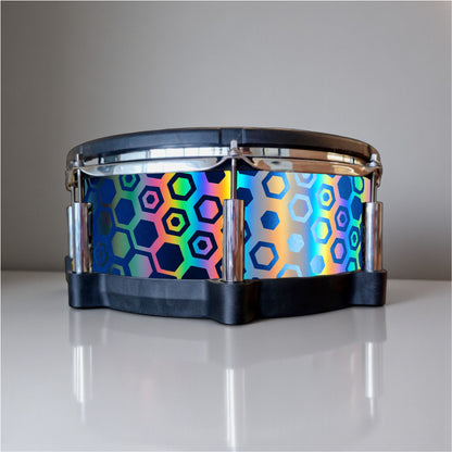 Hexagonal Fade Drum Wrap