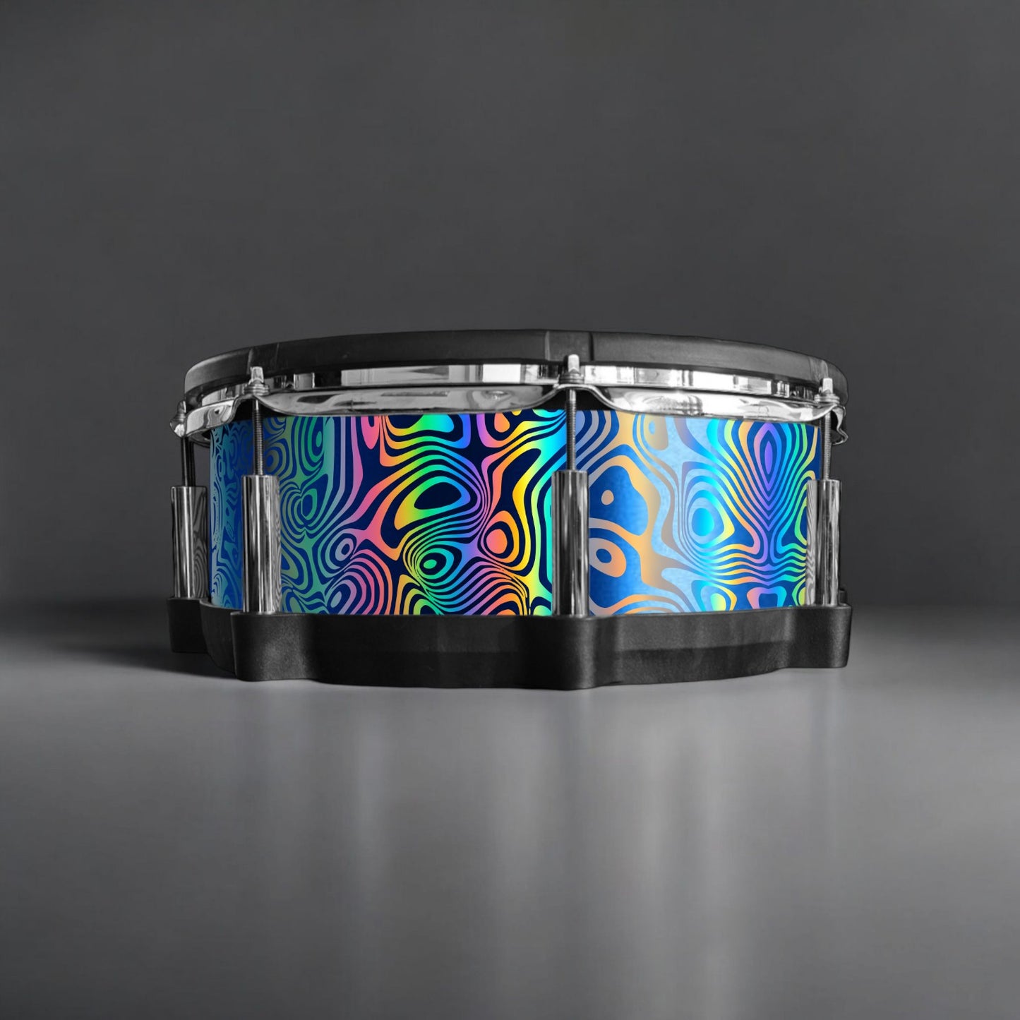 Psychedelic Swirl Drum Wrap