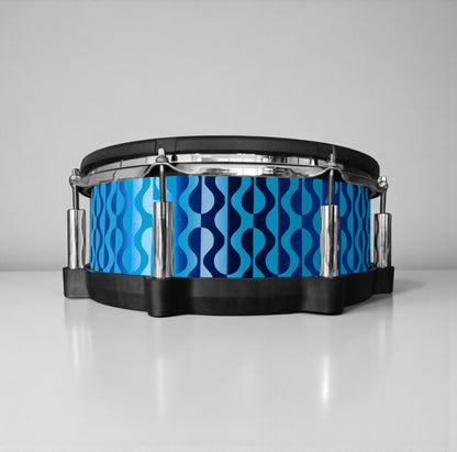 Negative Circles Drum Wrap