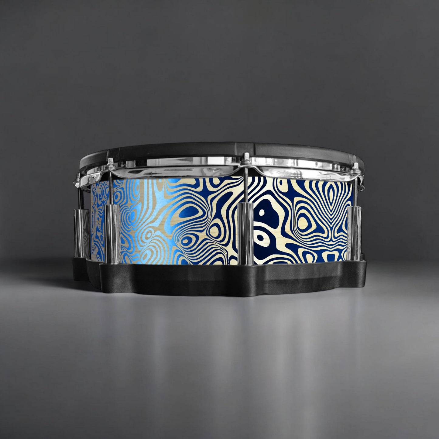 Psychedelic Swirl Drum Wrap