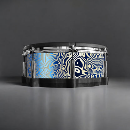 Psychedelic Swirl Drum Wrap