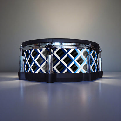 3D Tile Drum Wrap (White Base)