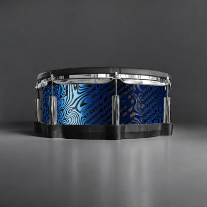 Psychedelic Swirl Drum Wrap